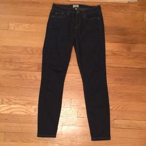 J crew NWOT dark wash toothpick jeans